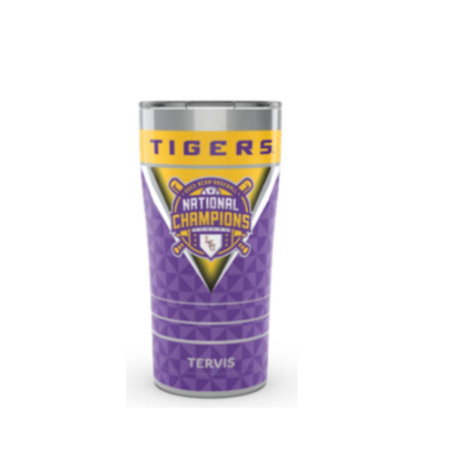 LSU Tigers 20 oz Gameday Stainless Tumbler