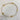 enewton - Signature Small Gold Cross 3mm Bracelet - Pearl | Stacking Bracelet