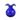 Vietri Hibiscus Bud Vase - Cobalt Tortoiseshell