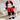 Football Player Knit Doll - Red & Black | Baby Gift