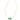 Kendra Scott - Blair Gold Bow Small Short Pendant Necklace in Emerald Drusy