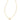 Kendra Scott - Mini Abbie Gold Satellite Short Pendant Necklace in Ivory Mother-of-Pearl