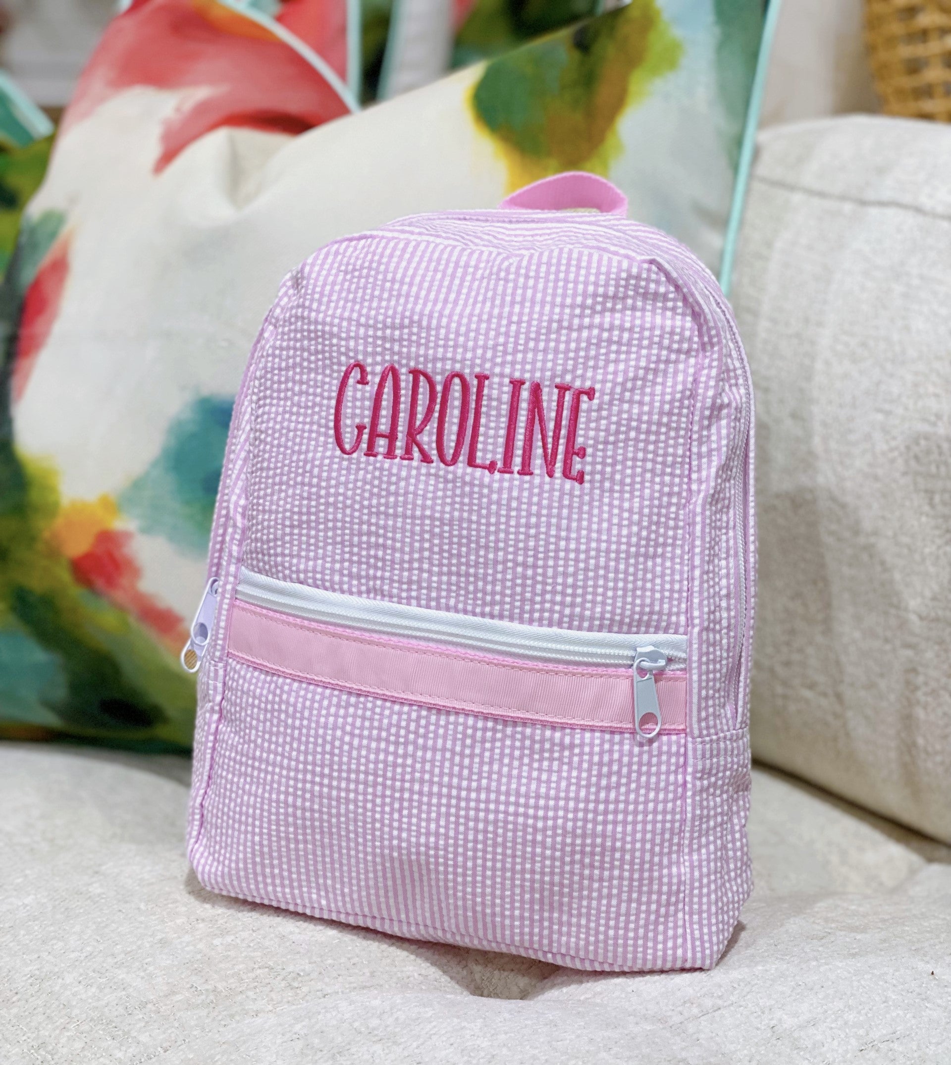 Gingham Red Backpack - Caroline & Company in Louisiana