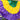 Pleated Mardi Gras Bunting with Grommets | 6' x 3' | Large