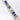 Beaded Purse Strap | Mardi Gras | White